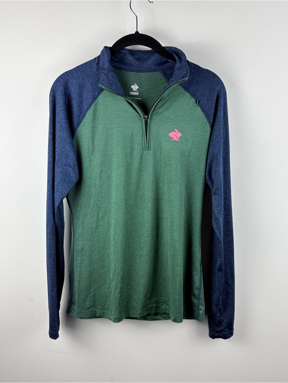 Rabbit Womens EZ Zip 2.0 Long Sleeve Running Zip Shirt Small Outdoor Performance